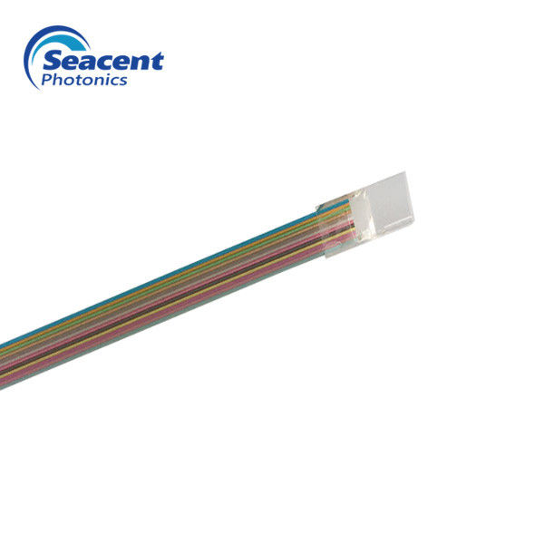 ROHS Optical Fiber Array 12 CH V-Groove For Fa Fiber Array PLC Splitter