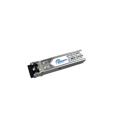 ماژول فرستنده و گیرنده نوری 850 نانومتری فرستنده گیرنده 1.25 گیگابیت بر ثانیه دوبلکس LC VCSEL-LD SX 550 متر MMF SFP