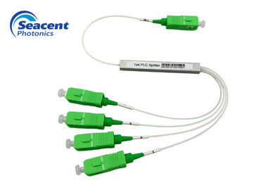 تقسیم کننده مدار Micro PLC Planar Lightwave Circle Type 1x4 با اتصالات SC / APC