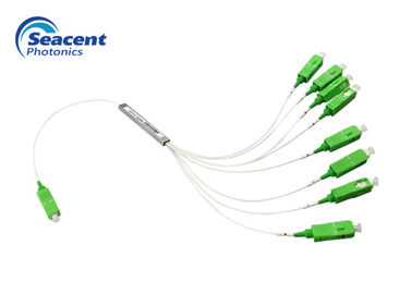 منفعل نوری PLC شکاف شبکه PLC فیبر اسپلیتر 1X6 1x8 نوع میکرو