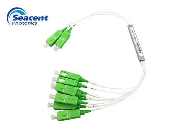 فیبر نوری PLC شکاف کوچک ماژول 2x8 با اتصال SC / APC