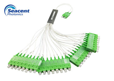 لوله فایبر فیبر نوری PLC شکاف طراحی 2x32 با اتصال SC / APC