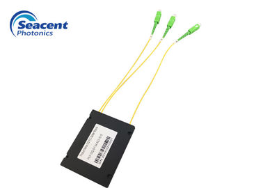 ماژول شکاف PLC 1X2 2.00 mm ، یکنواختی کانال خوب شکاف پلاستیک