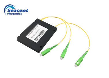 کاست تک حالت PLC Splitter 1x2 Plc Splitter Optical 2.00mm
