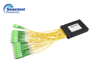 تقسیم کننده نوری کوچک Inversion Loss Abs Box Plc Splitter 2.00mm 2x32 Optical
