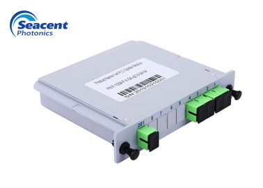 ضعف درج درج نوع Type PLC فیبر نوری از دست دادن کم درج
