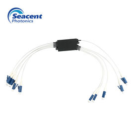 Mini CompactCWDM Mux Demux 8 CH برای تلفات درج کم در شبکه های مخابراتی