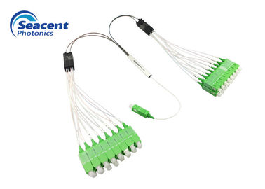 اسپلیتر PLC میکرو فیبر نوری 2x8 با ثبات بالا با طراحی فشرده