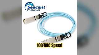 پیوند شبکه سریع کابل های 10G SFP+ AOC