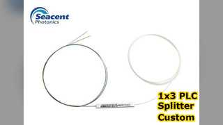 1x3 PLC شکاف 1 متری برهنه فیبر سفارشی