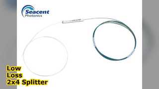 2x4 PLC شکاف کم ضرر G657A1 1m سفارشی